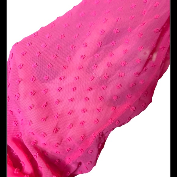 Pink Textured Women's dress Xl new ZENANA - Picture 9 of 9